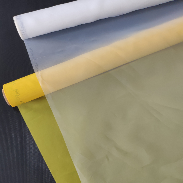 Pantalla de malla # 135 (cantidad de malla en pulgadas) Monofilamento de PET para teñir e imprimir textiles