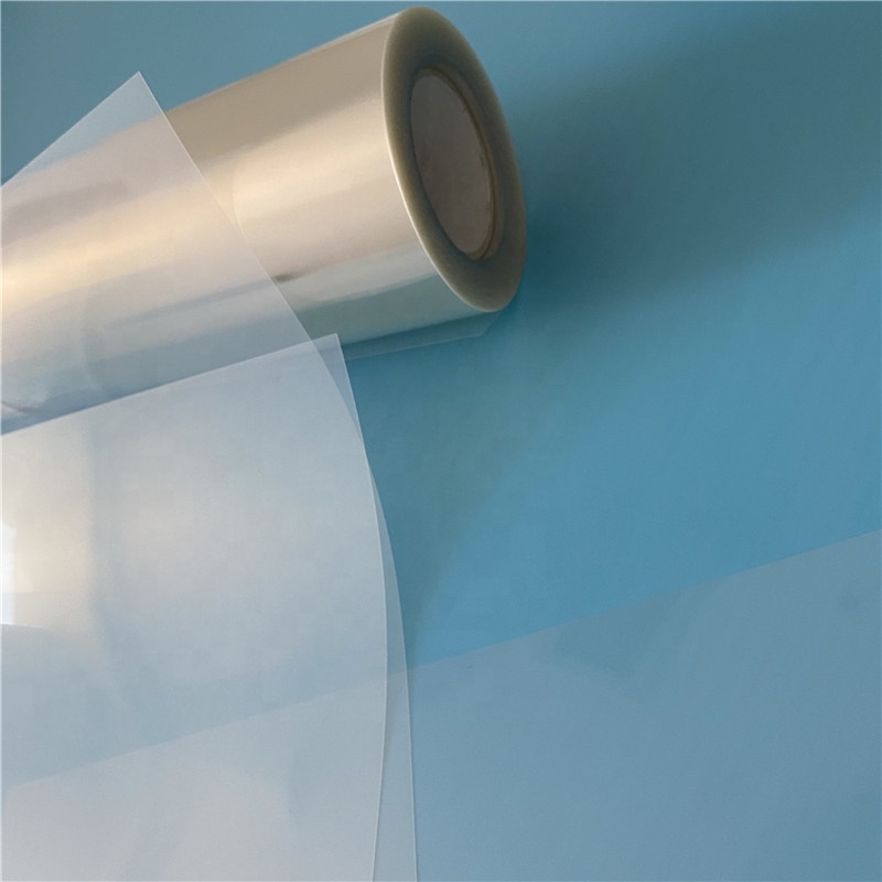 Película de poliéster blanca imprimible con inyección de tinta transparente o blanca, Película de poliéster de película blanca con brillo para imprimir