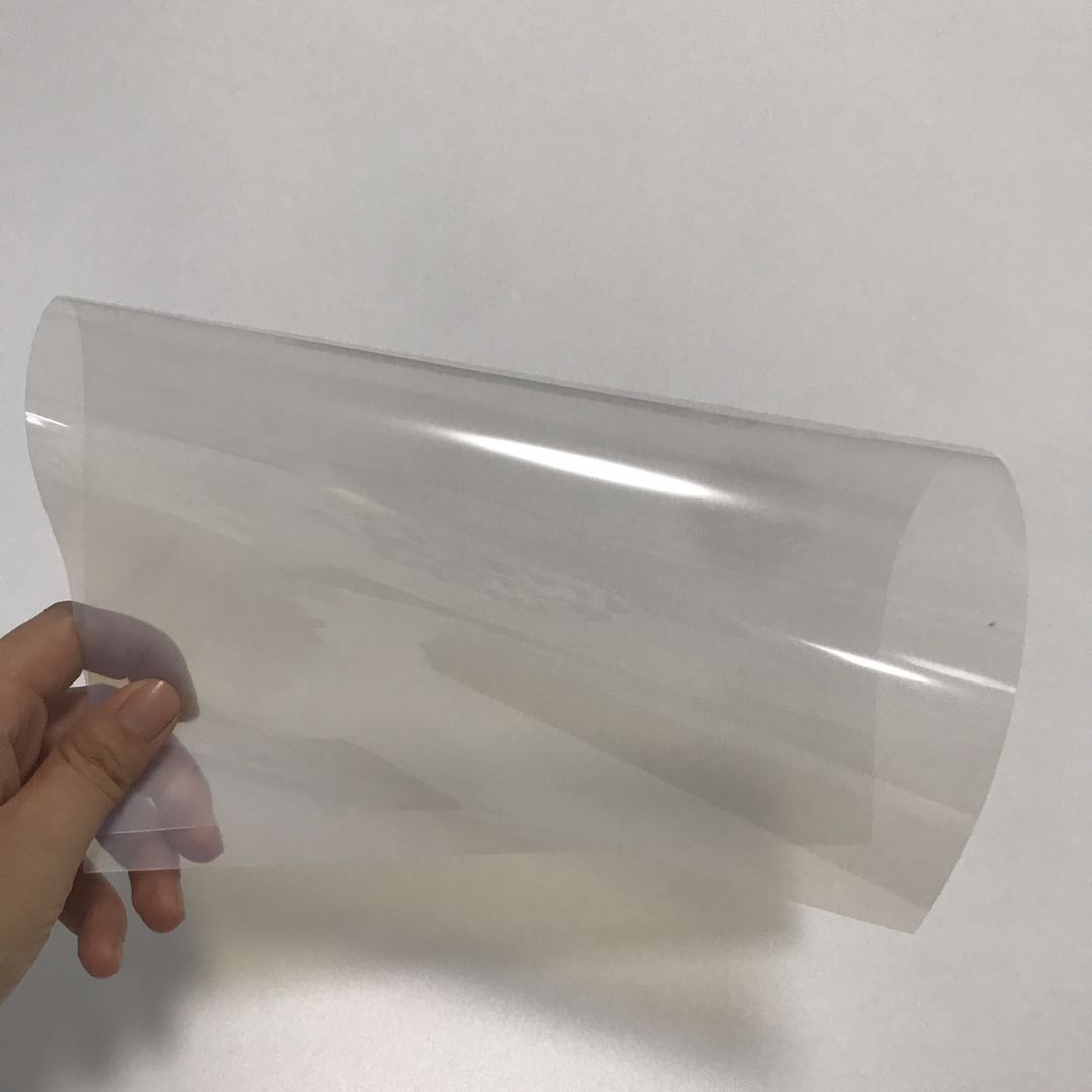 Película de transparencia OHP imprimible por inyección de tinta Acetato 20 (PET de inyección de tinta transparente impermeable de 120 micrones, para serigrafía)